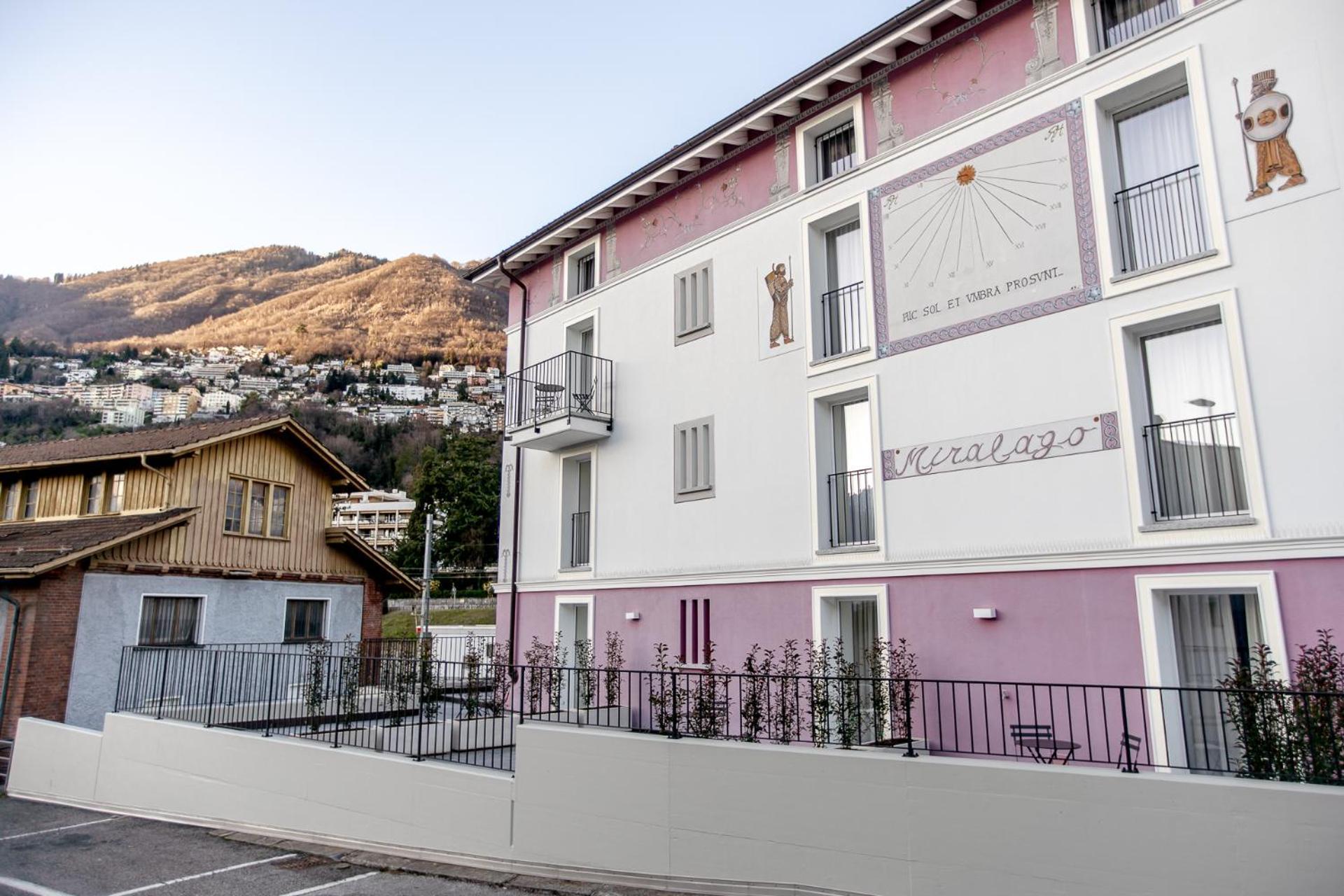 Miralago Locarno Easy Rooms Muralto Exterior photo